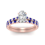 Load image into Gallery viewer, french-pave-oval-petite-sapphire-wedding-ring-set-in-FD9918OVGSABLANGLE3-NL-RG-B1
