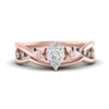 Load image into Gallery viewer, french-pave-pear-contour-black-diamond-wedding-band-in-rose-gold-FD9986B1PEGBLACK-NL-RG