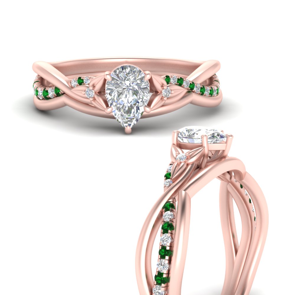french-pave-pear-contour-emerald-wedding-band-in-rose-gold-FD9986B1PEGEMGR-NL-RG