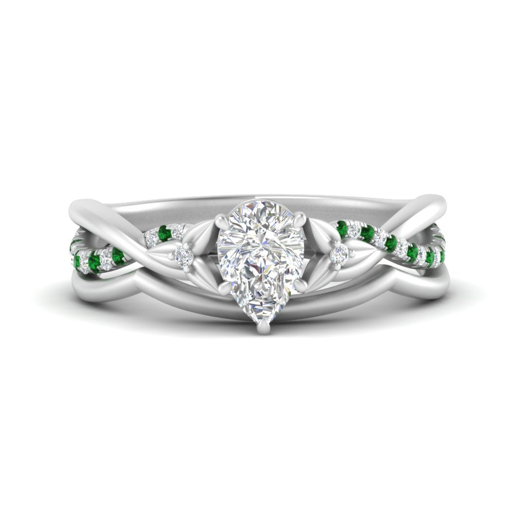 french-pave-pear-contour-emerald-wedding-band-in-white-gold-FD9986B1PEGEMGR-NL-WG