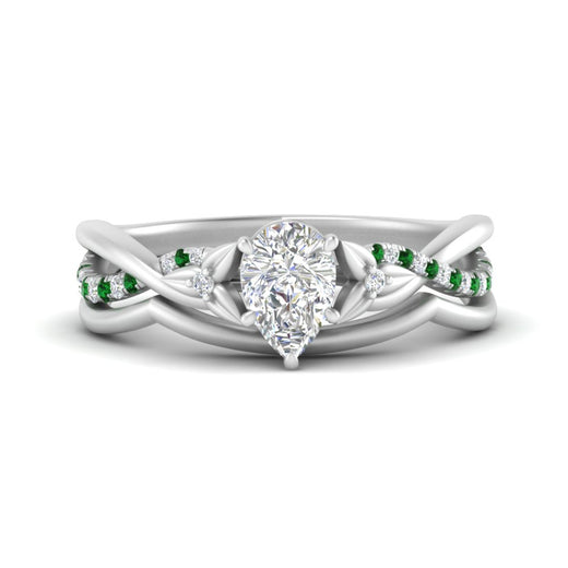 french-pave-pear-contour-emerald-wedding-band-in-white-gold-FD9986B1PEGEMGR-NL-WG