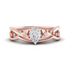 Load image into Gallery viewer, french-pave-pear-contour-orange-sapphire-wedding-band-in-rose-gold-FD9986B1PEGSAOR-NL-RG