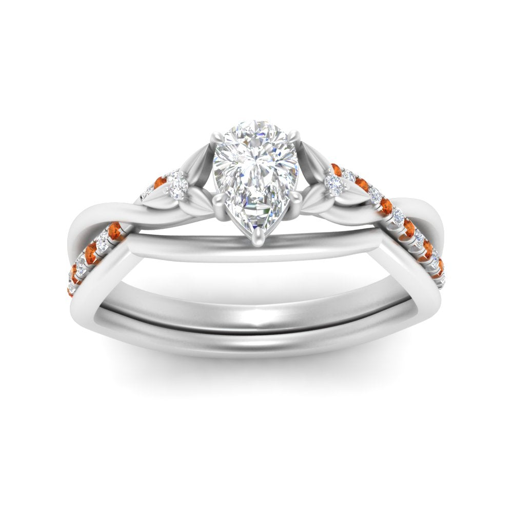 french-pave-pear-contour-orange-sapphire-wedding-band-in-white-gold-FD9986B1PEGSAOR-NL-WG