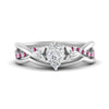 Load image into Gallery viewer, french-pave-pear-contour-pink-sapphire-wedding-band-in-white-gold-FD9986B1PEGSADRPI-NL-WG