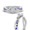 Load image into Gallery viewer, french-pave-pear-contour-sapphire-wedding-band-in-white-gold-FD9986B1PEGSABL-NL-WG