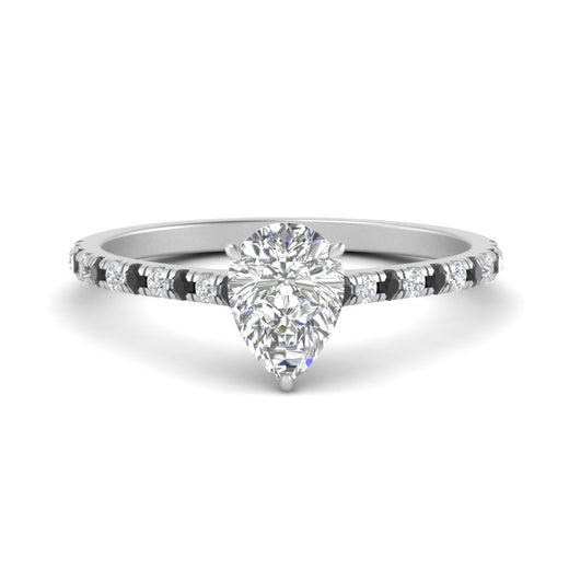 french-pave-pear-petite-black-diamond-engagement-ring-in-FD9918PERGBLACKANGLE3-NL-WG