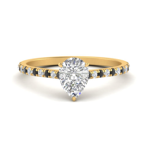 french-pave-pear-petite-black-diamond-engagement-ring-in-FD9918PERGBLACKANGLE3-NL-YG