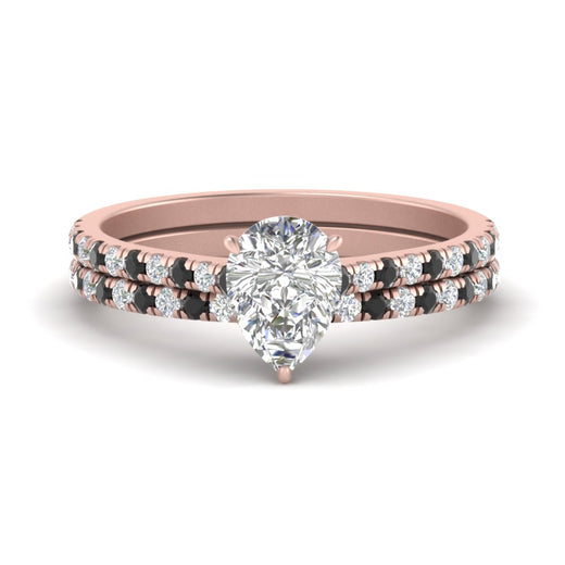 french-pave-pear-petite-black-diamond-wedding-ring-set-in-FD9918PEGBLACKANGLE3-NL-RG-B1