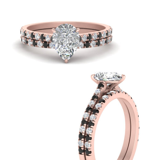 french-pave-pear-petite-black-diamond-wedding-ring-set-in-FD9918PEGBLACKANGLE3-NL-RG-B1
