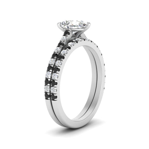 french-pave-pear-petite-black-diamond-wedding-ring-set-in-FD9918PEGBLACKANGLE3-NL-WG-B1