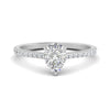 Load image into Gallery viewer, french-pave-pear-petite-diamond-engagement-ring-in-FD9918R