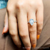 Load image into Gallery viewer, french-pave-pear-petite-diamond-engagement-ring-in-FD9918R