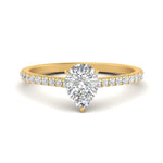 Load image into Gallery viewer, french-pave-pear-petite-diamond-engagement-ring-in-FD9918PERANGLE3-NL-YG
