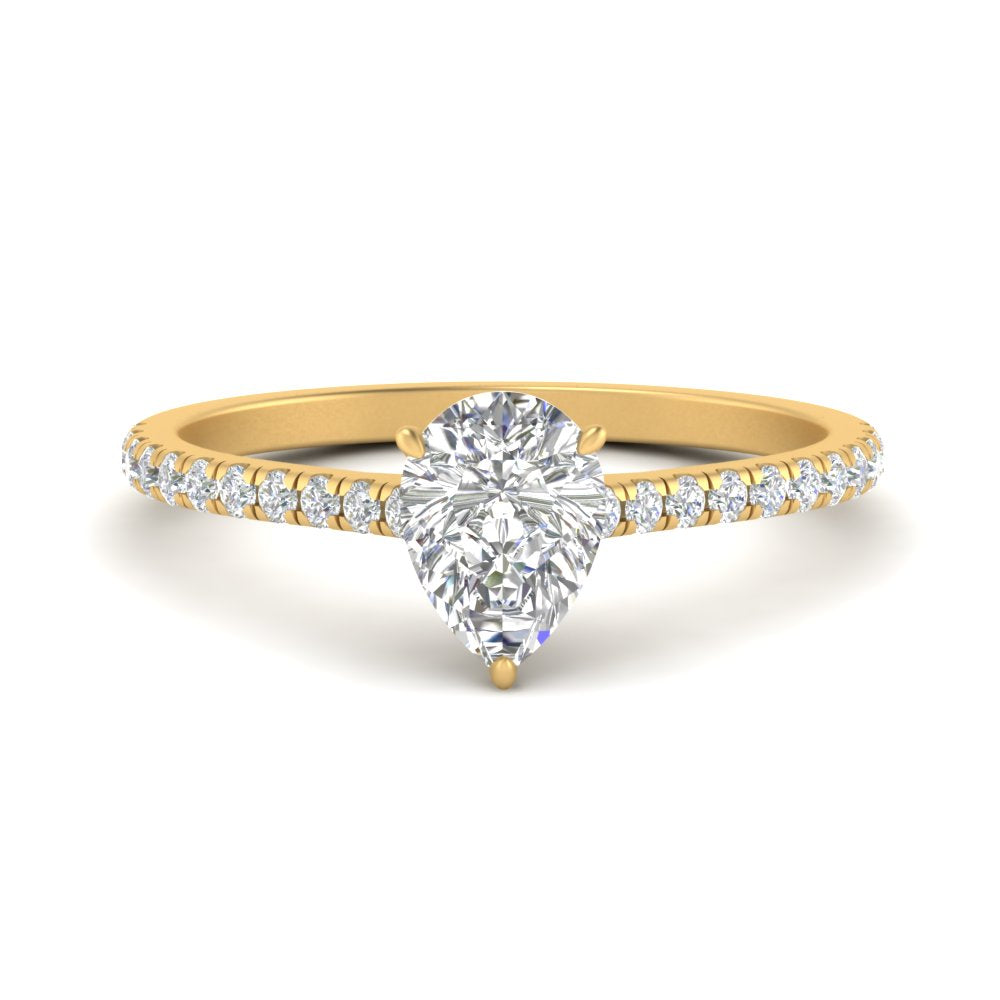french-pave-pear-petite-diamond-engagement-ring-in-FD9918PERANGLE3-NL-YG