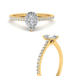 Load image into Gallery viewer, french-pave-pear-petite-diamond-engagement-ring-in-FD9918PERANGLE3-NL-YG
