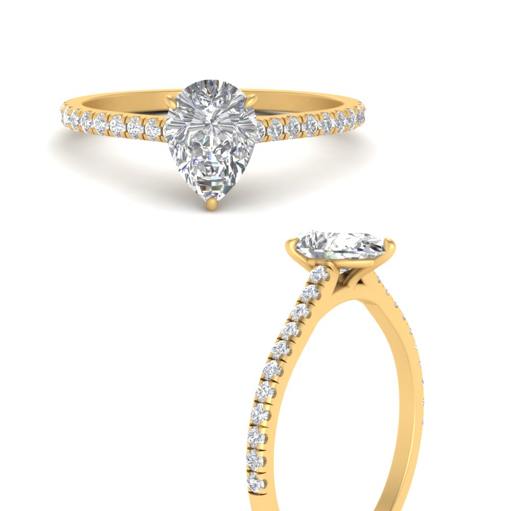 french-pave-pear-petite-diamond-engagement-ring-in-FD9918PERANGLE3-NL-YG