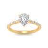 Load image into Gallery viewer, french-pave-pear-petite-diamond-engagement-ring-in-FD9918PERANGLE3-NL-YG