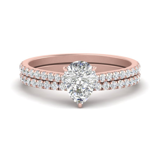 french-pave-pear-petite-diamond-wedding-ring-set-in-FD9918PEANGLE3-NL-RG-B1