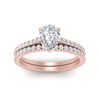Load image into Gallery viewer, french-pave-pear-petite-diamond-wedding-ring-set-in-FD9918PEANGLE3-NL-RG-B1