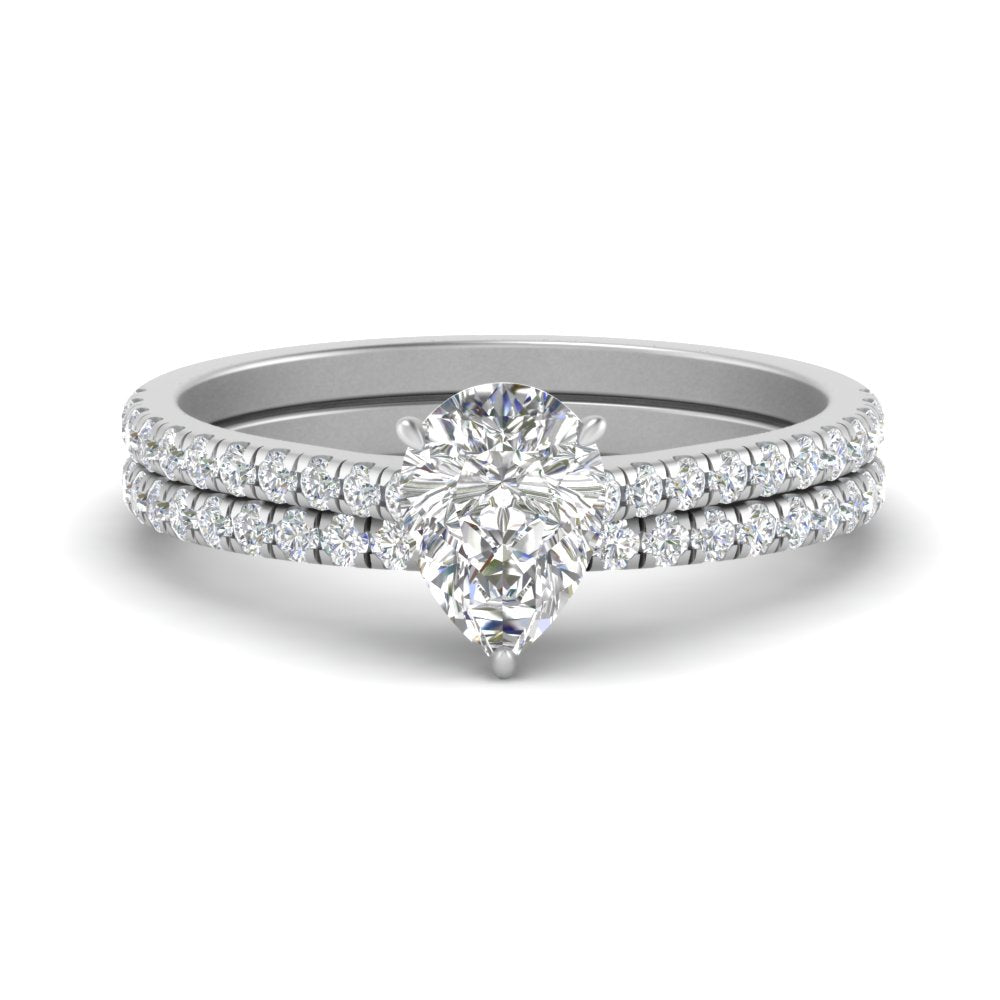 french-pave-pear-petite-diamond-wedding-ring-set-in-FD9918PEANGLE3-NL-WG-B1