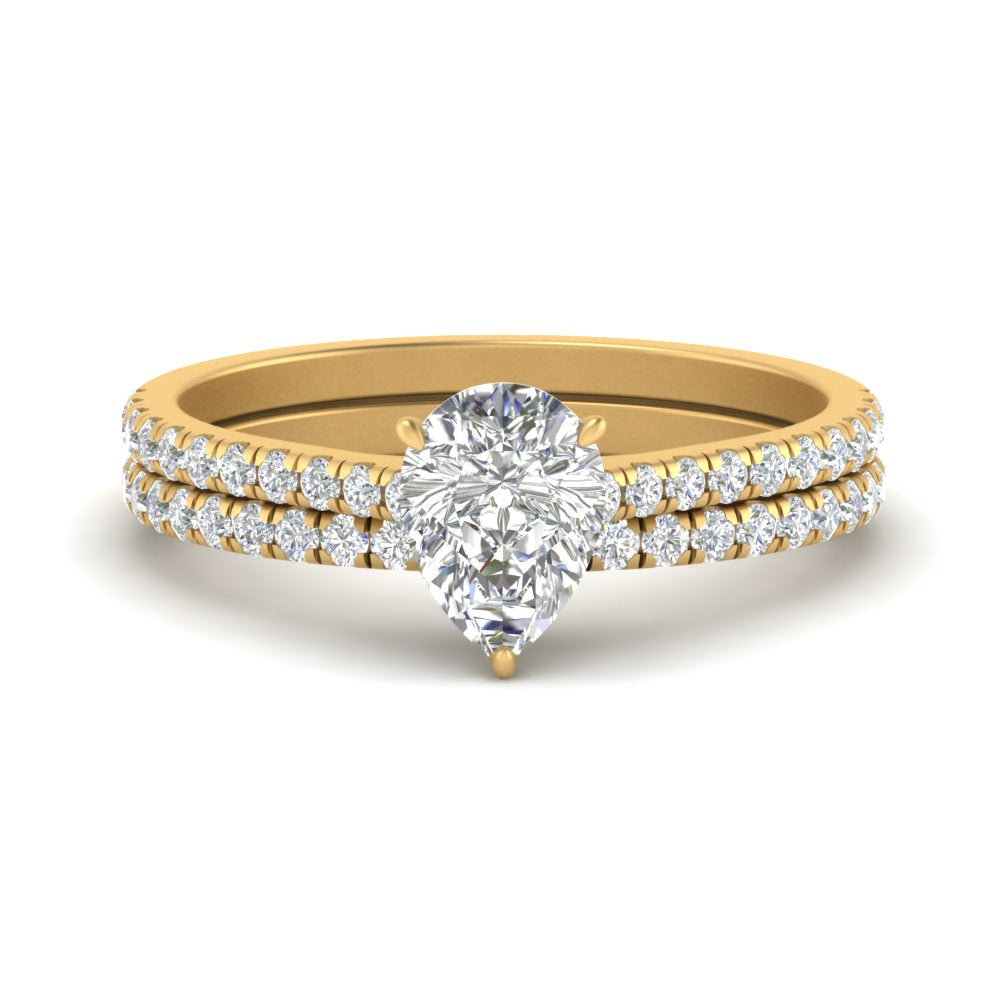french-pave-pear-petite-diamond-wedding-ring-set-in-FD9918PEANGLE3-NL-YG-B1