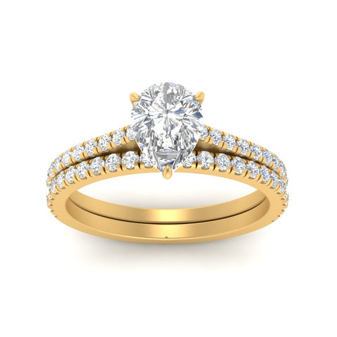 french-pave-pear-petite-diamond-wedding-ring-set-in-FD9918PEANGLE3-NL-YG-B1