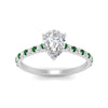 Load image into Gallery viewer, french-pave-pear-petite-emerald-engagement-ring-in-FD9918PERGEMGRANGLE3-NL-WG
