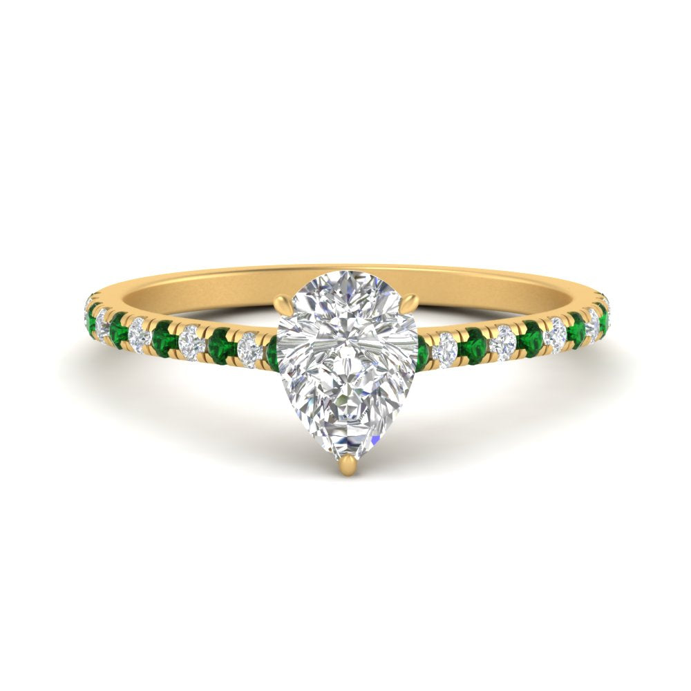 french-pave-pear-petite-emerald-engagement-ring-in-FD9918PERGEMGRANGLE3-NL-YG