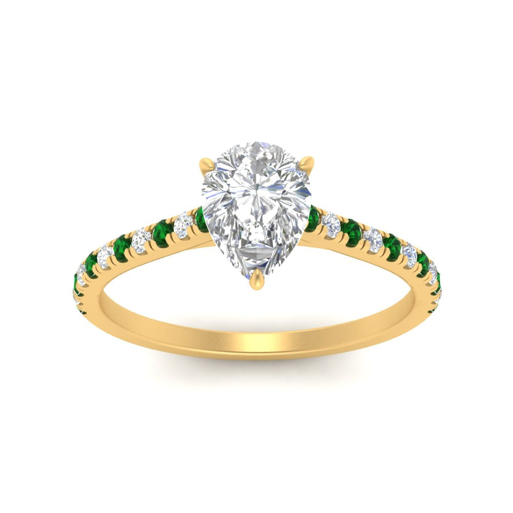 french-pave-pear-petite-emerald-engagement-ring-in-FD9918PERGEMGRANGLE3-NL-YG