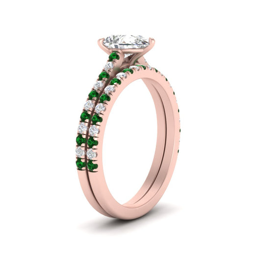 french-pave-pear-petite-emerald-wedding-ring-set-in-FD9918PEGEMGRANGLE3-NL-RG-B1