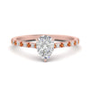 Load image into Gallery viewer, french-pave-pear-petite-orange-sapphire-engagement-ring-in-FD9918PERGSAORANGLE3-NL-RG