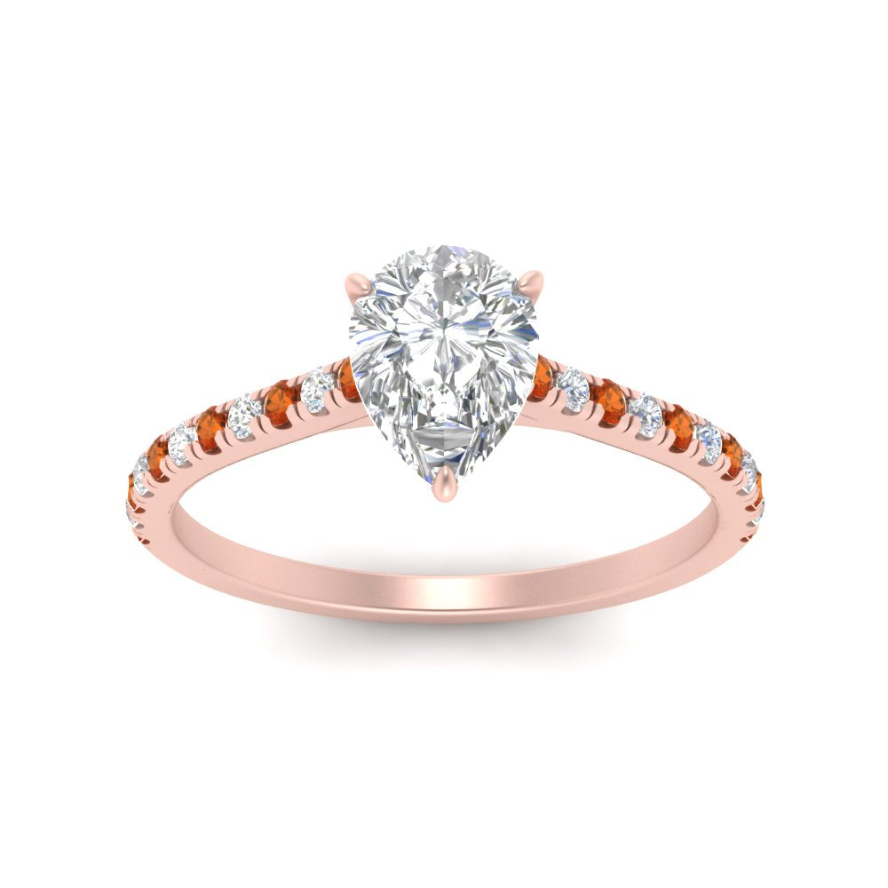 french-pave-pear-petite-orange-sapphire-engagement-ring-in-FD9918PERGSAORANGLE3-NL-RG