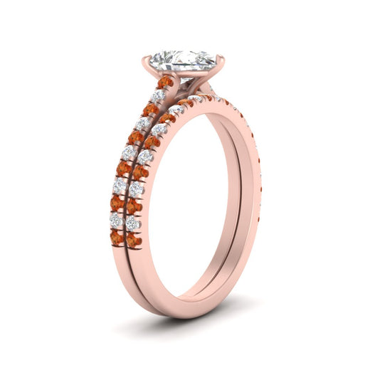 french-pave-pear-petite-orange-sapphire-wedding-ring-set-in-FD9918PEGSAORANGLE3-NL-RG-B1