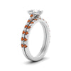 Load image into Gallery viewer, french-pave-pear-petite-orange-sapphire-wedding-ring-set-in-FD9918PEGSAORANGLE3-NL-WG-B1