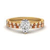 Load image into Gallery viewer, french-pave-pear-petite-orange-sapphire-wedding-ring-set-in-FD9918PEGSAORANGLE3-NL-YG-B1
