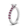 Load image into Gallery viewer, french-pave-pear-petite-pink-sapphire-wedding-ring-set-in-FD9918PEGSADRPIANGLE3-NL-WG-B1