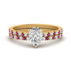 Load image into Gallery viewer, french-pave-pear-petite-pink-sapphire-wedding-ring-set-in-FD9918PEGSADRPIANGLE3-NL-YG-B1