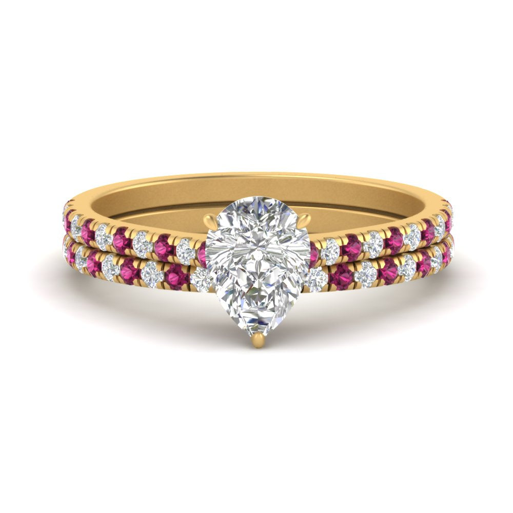 french-pave-pear-petite-pink-sapphire-wedding-ring-set-in-FD9918PEGSADRPIANGLE3-NL-YG-B1