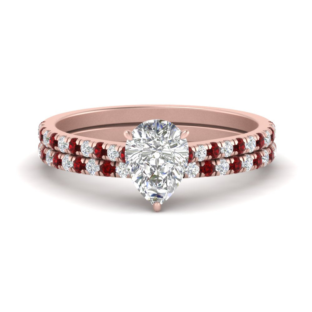 french-pave-pear-petite-ruby-wedding-ring-set-in-FD9918PEGRUDRANGLE3-NL-RG-B1