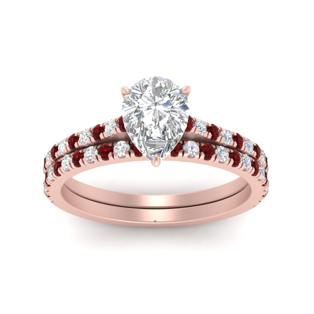 french-pave-pear-petite-ruby-wedding-ring-set-in-FD9918PEGRUDRANGLE3-NL-RG-B1