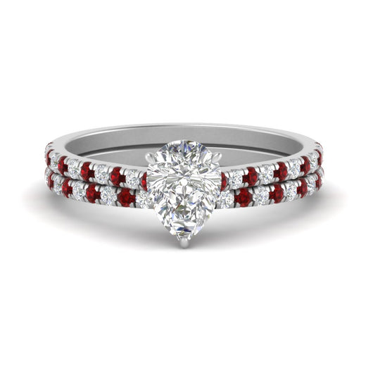 french-pave-pear-petite-ruby-wedding-ring-set-in-FD9918PEGRUDRANGLE3-NL-WG-B1