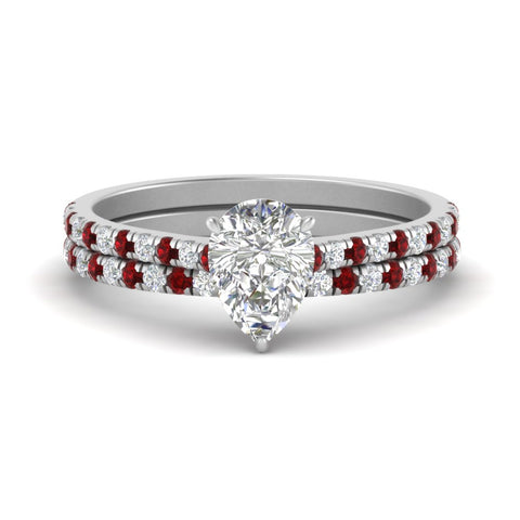 french-pave-pear-petite-ruby-wedding-ring-set-in-FD9918PEGRUDRANGLE3-NL-WG-B1