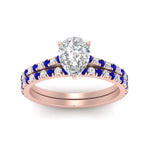 Load image into Gallery viewer, french-pave-pear-petite-sapphire-wedding-ring-set-in-FD9918PEGSABLANGLE3-NL-RG-B1
