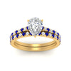 Load image into Gallery viewer, french-pave-pear-petite-sapphire-wedding-ring-set-in-FD9918PEGSABLANGLE3-NL-YG-B1