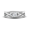 Load image into Gallery viewer, french-pave-princess-cut-contour-black-diamond-wedding-band-in-white-gold-FD9986B1PRGBLACK-NL-WG