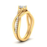 Load image into Gallery viewer, french-pave-princess-cut-contour-diamond-wedding-band-in-yellow-gold-FD9986B1PR-NL-YG