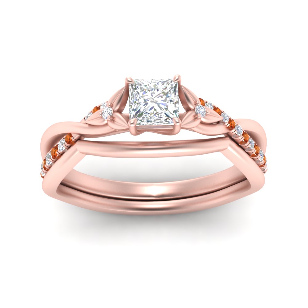french-pave-princess-cut-contour-orange-sapphire-wedding-band-in-rose-gold-FD9986B1PRGSAOR-NL-RG