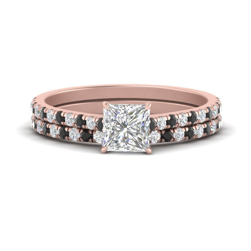 french-pave-princess-cut-petite-black-diamond-wedding-ring-set-in-FD9918PRGBLACKANGLE3-NL-RG-B1