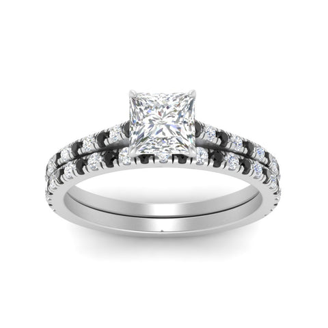 french-pave-princess-cut-petite-black-diamond-wedding-ring-set-in-FD9918PRGBLACKANGLE3-NL-WG-B1