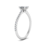 Load image into Gallery viewer, french-pave-princess-cut-petite-diamond-engagement-ring-in-FD9918R
